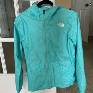Girls North Face Raincoat